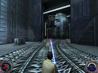 une photo d'Ã©cran de Star Wars - Jedi Knight 2 - Jedi Outcast sur Microsoft X-Box